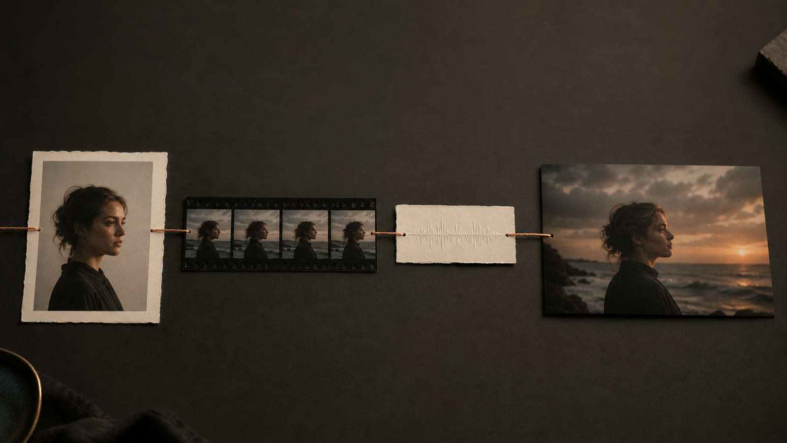 Illustration of image, video, and audio references guiding a Seedance 2.0 video